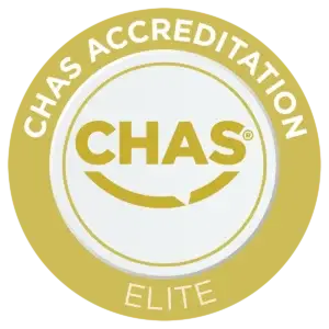 CHAS Elite accreditation logo.