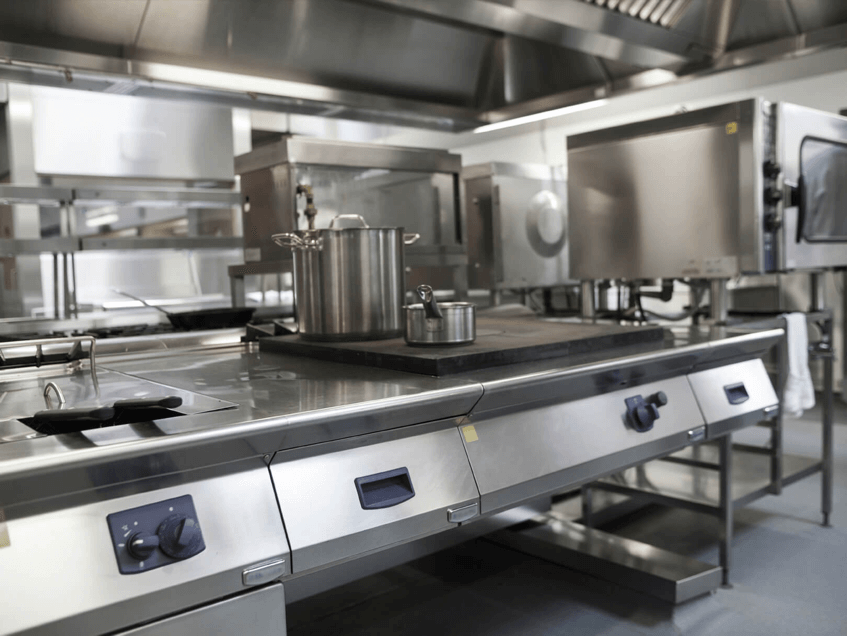 Clean Commercial Kitchen