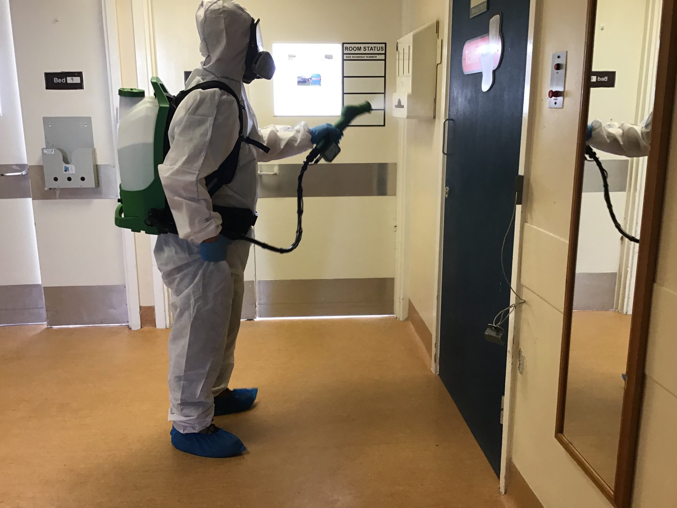 Medway Maritime Hospital COVID19 Decontamination Ideal Response