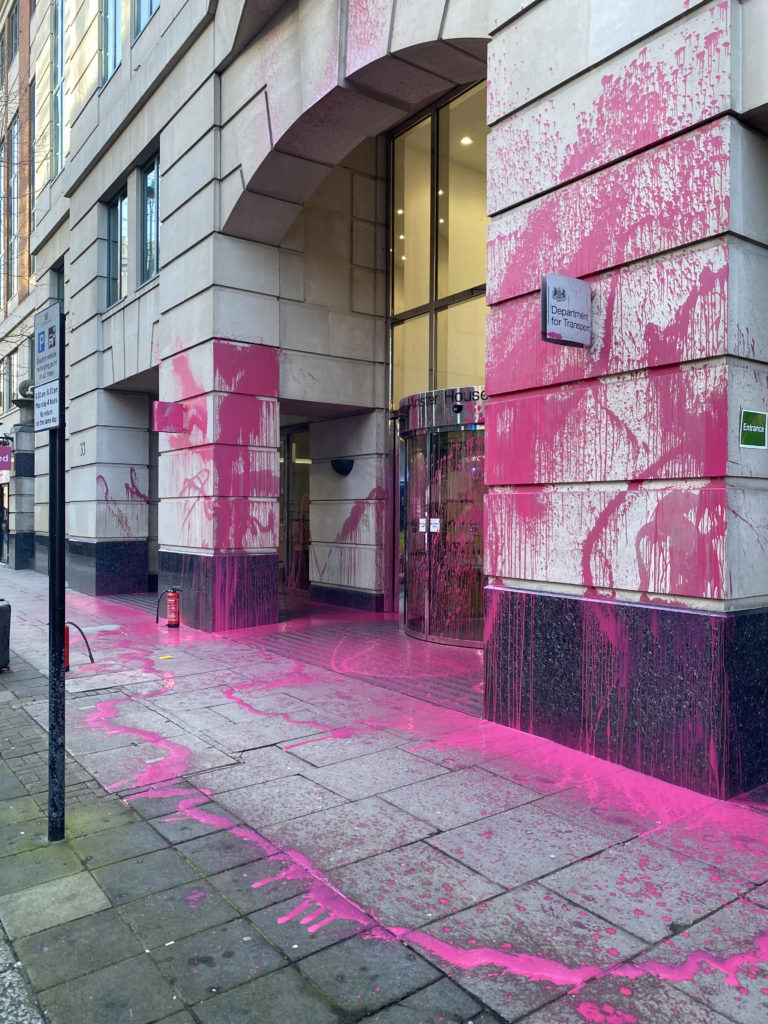 Graffiti Removal in London Before