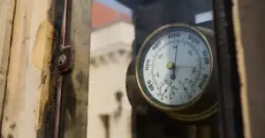 Antique barometer