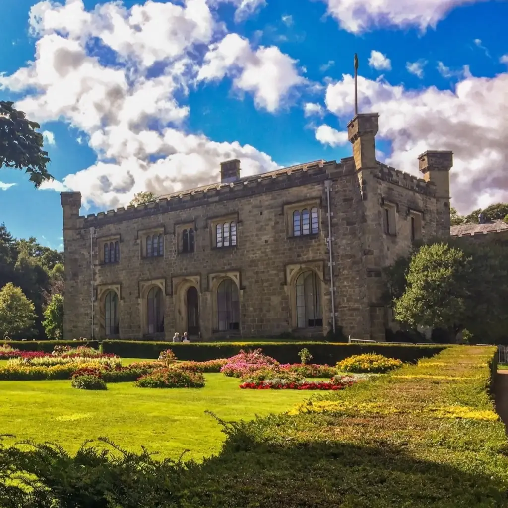 Stately home of a high net worth owner in the English countryside.