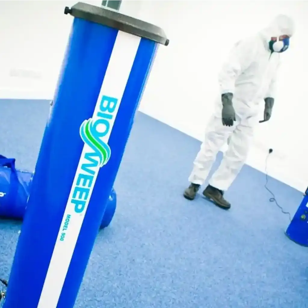 BioSweep unit in a room.