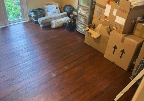 Hoarder cleaning in London - after
