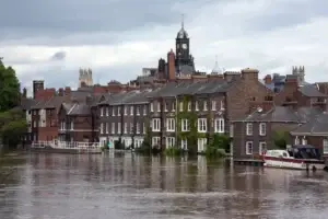 York, UK during the 2012 floods