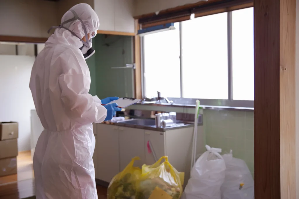 Crime scene cleaning