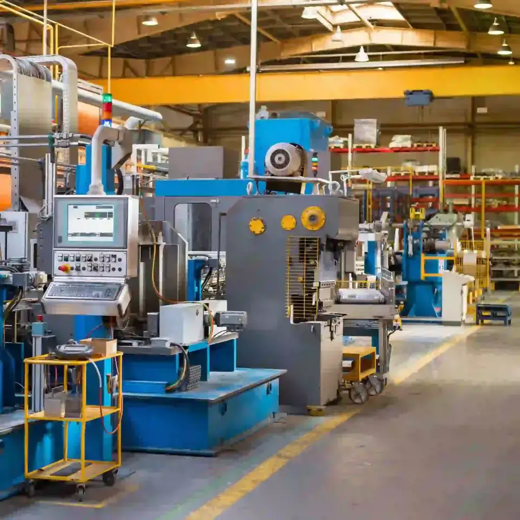 Manufacturing plant.