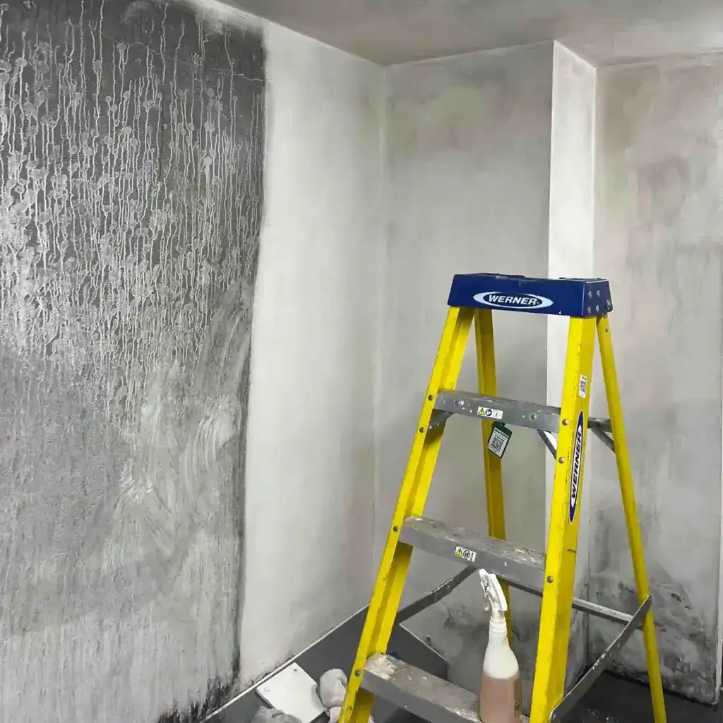 Soot removal in Hertfordshire facility.