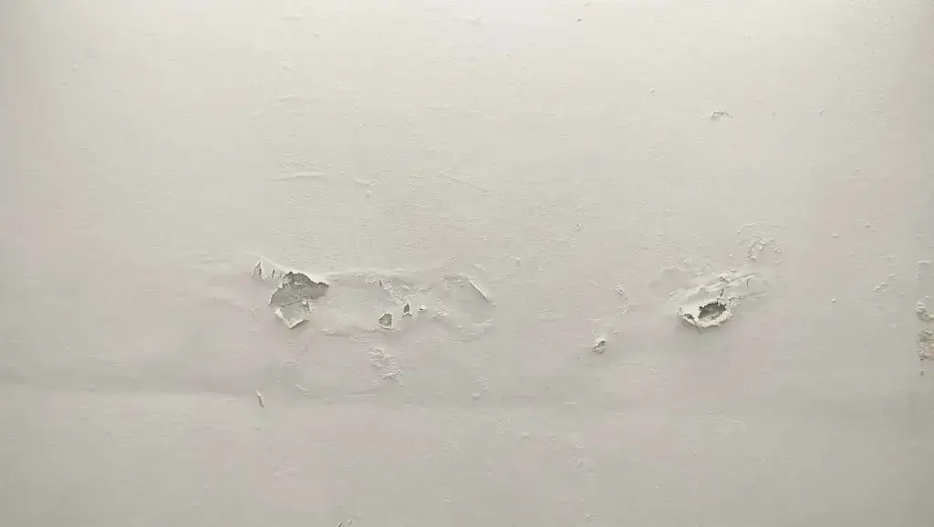 Signs of water ingress.