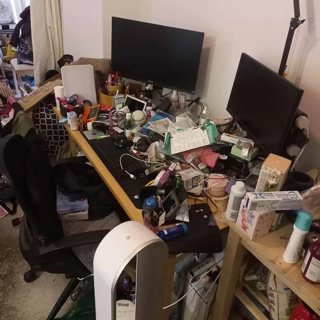 Hoarders property in Gateshead.