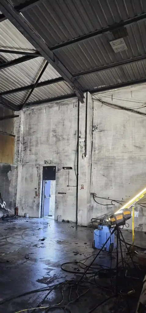 Wet vac for fire restoration.